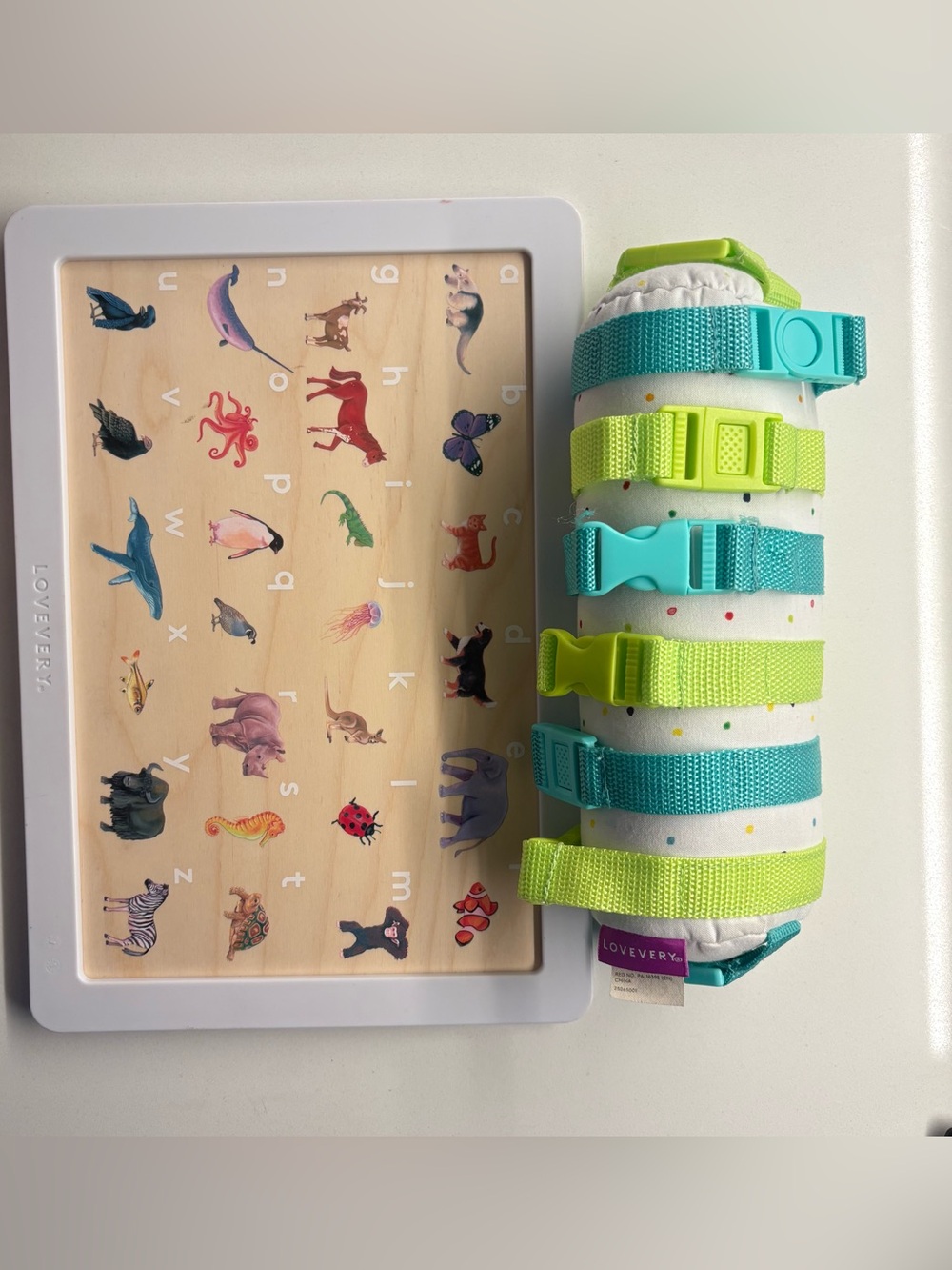 Lovevery Letter Sounds Animal Puzzle The Storyteller Replacement Board bundle